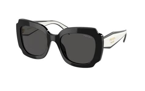 prada 0pr-16rsf-8053672513066 black|Prada PR 16YS S (52 .